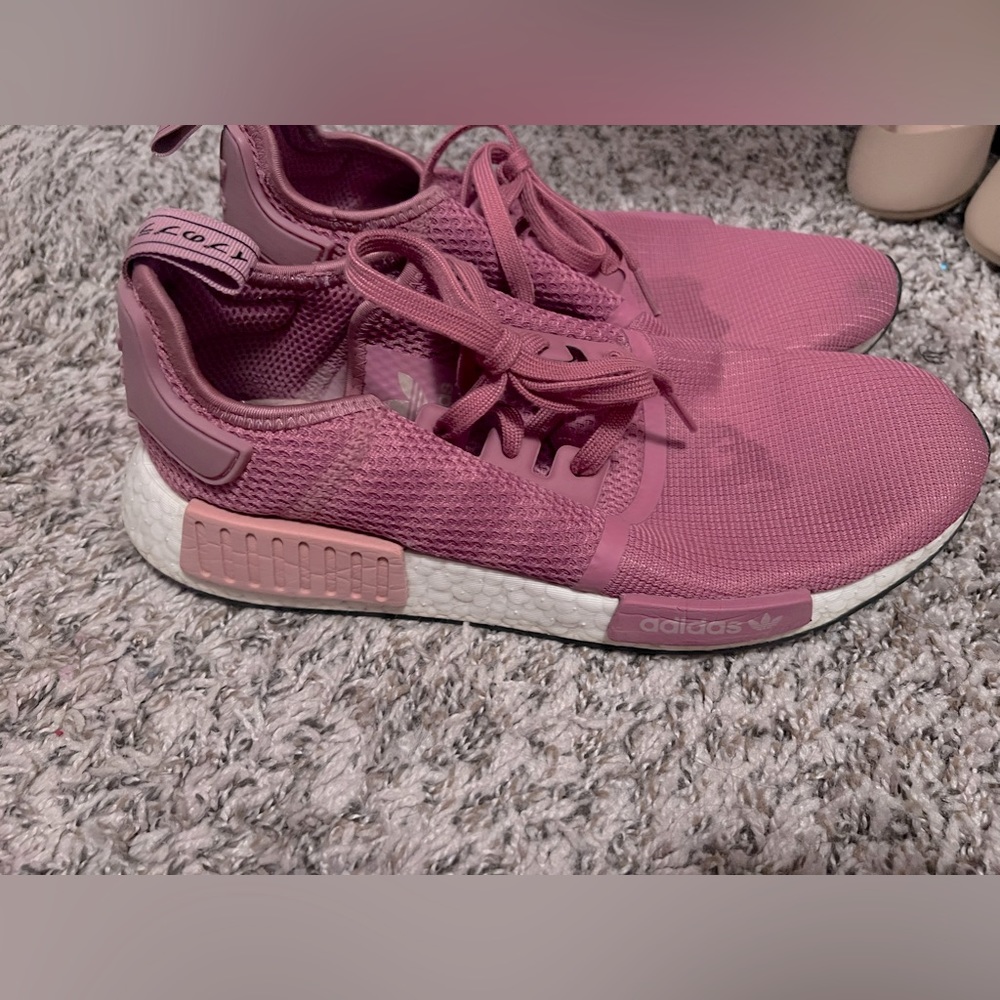 Women’s size 10 rose pink NMD adidas